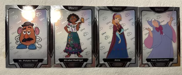 Kakawow Disney Phantom 100 Years Of Wonder 4 Cards Lot