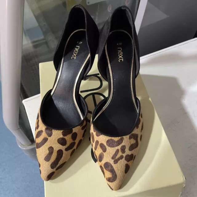 Next leopard hot sale shoes