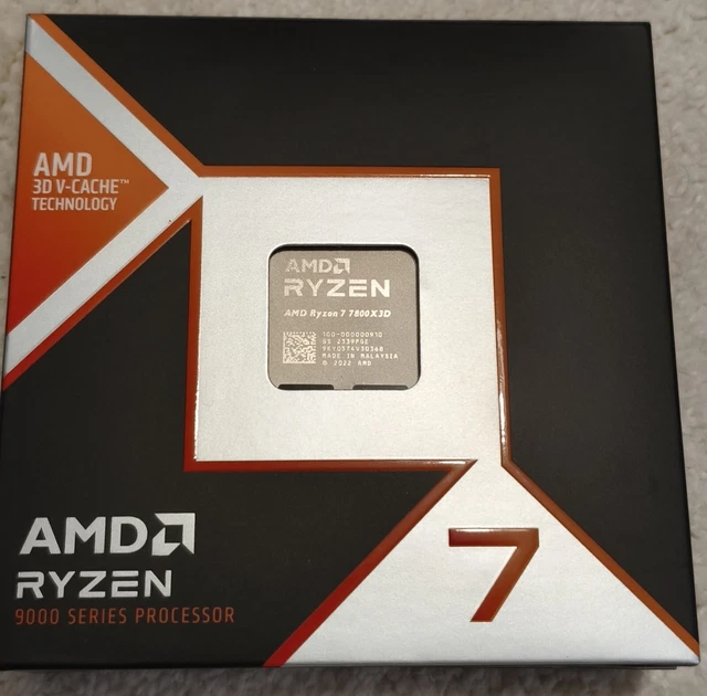 AMD RYZEN 7 7800X3D, AM5 Processor, Royal Mail Special Delivery £360.00 ...