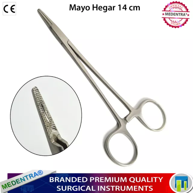 Hemostatic Mayo Hegar Holder Dentistry Vet Pliers Porta Aghi