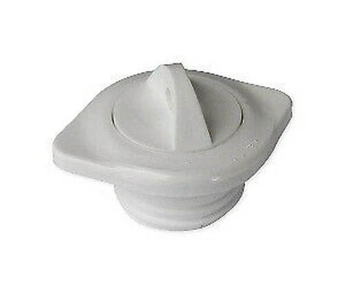 POLPORT Blanc Bateau Vidange Vis Bouchon Prise Avec Captive Haute Qualité 24mm S