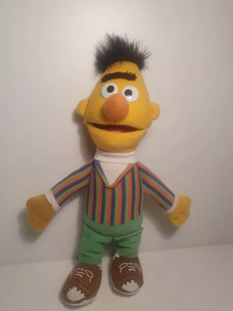 Vintage Bert Stofffigur ca. 37cm Sesamstraße Ernie & Bert Plüsch Kuscheltier