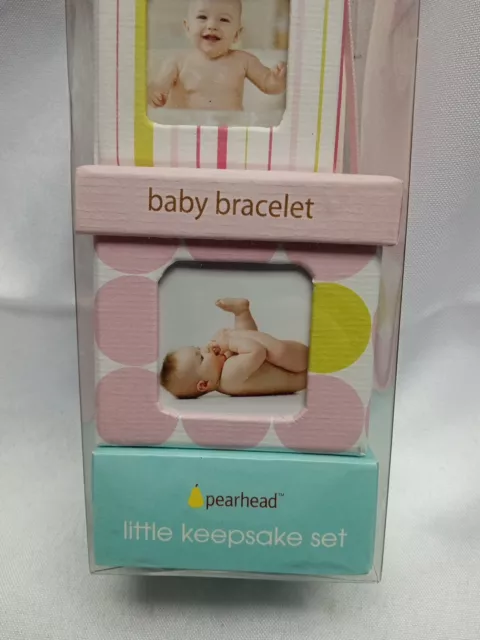 2000 Pear Head Little Keepsake Set First Tooth, Curl, Bracelet Baby Things NOS 2