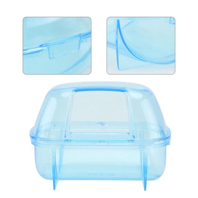 Contenitore bagno criceto gerbil sabbia bagno contenitore piccoli animali