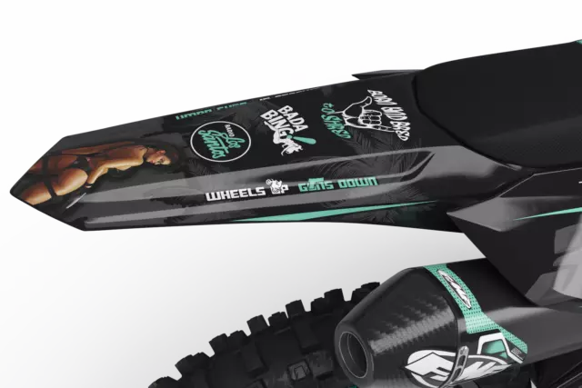 Honda CRF 450R Motocross Graphics MX Decals Kit Los Santos 2 2