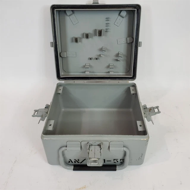 Heavy Duty Metal Waterproof Case from Military AN/GRM-55 - NOS