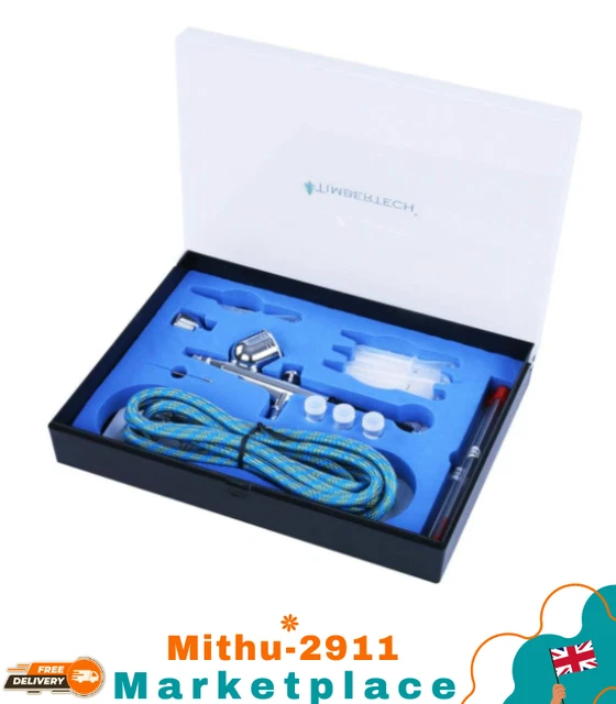 Timbertech ABPST01 Airbrush Kit - Includes Adapter, Hose, Nozzles - View #8