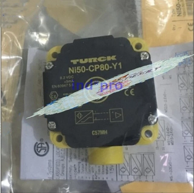 1 pz nuovo per interruttore antideflagrante Turck Ni50-CP80-Y1