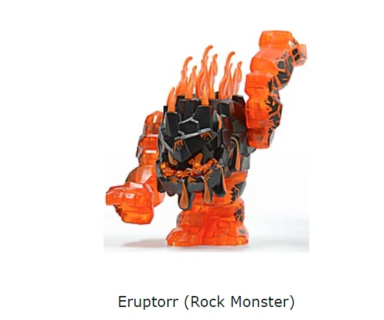 LEGO MINIFIGURE RARE Eruptorr (Rock Monster) Power Miners Inv 11 £93.76 ...