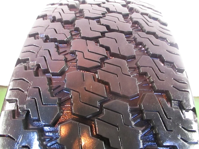 P245/75R17 Goodyear Wrangler Silent Armor OWL 110 T Used 9/32nds