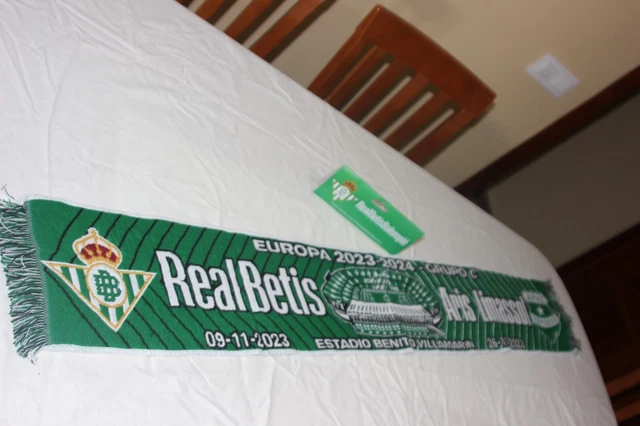 Official Match Scarf Copa Del Rey Real Betis Balompié And C.A Osasuna