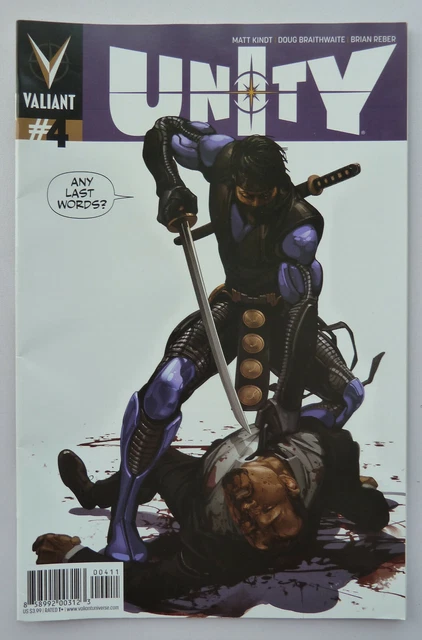 Unity #4 - 1st Printing - Valiant Comics February 2014 F/VF 7.0
