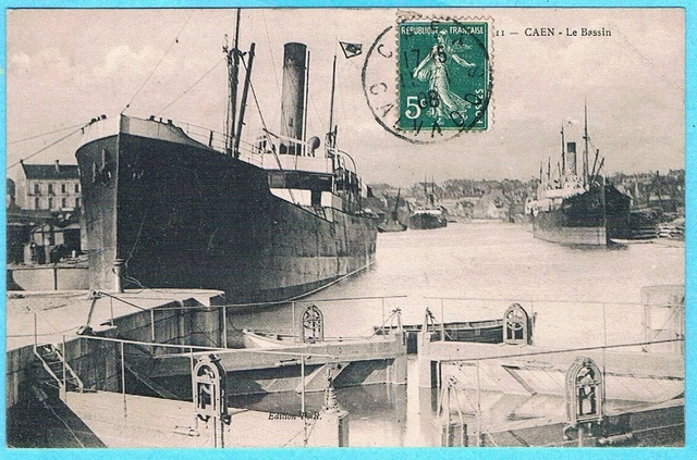 C12330 - Une Carte Postale Ancienne: CAEN le Bassin