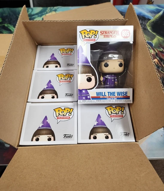 Funko POP #805 Stranger Things Will the Wise Figure with Vinyl Protector New!