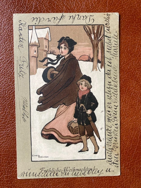 Ethel Parkinson - M. Munk Vienne 195 - Lady - Muff - Snow