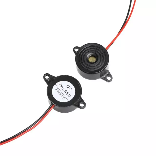 claxon cuernos Sonido continuo beeper 10a piezo Alarma de zumbador electrónico