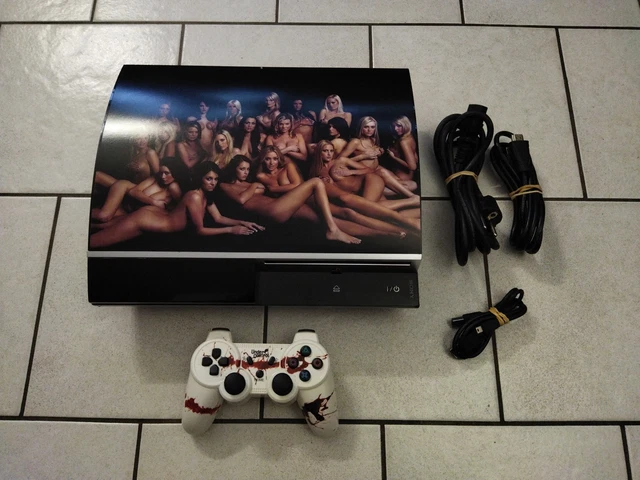 Console PS3 80Go Argent Satiné CECHL00 - Sony - Testée Avec Manette (occasion)