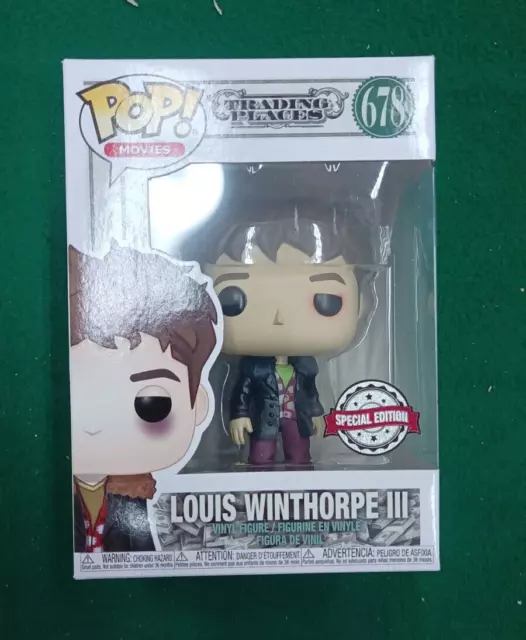 Funko POP ! 678 - TRADING PLACES - LOUIS WINTHORPE - SPECIAL EDITION