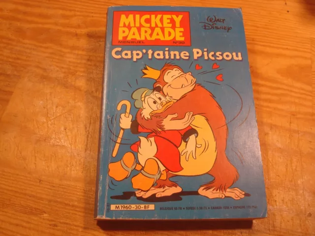 Mickey parade N° 30   / Cap'taine Picsou / TBE