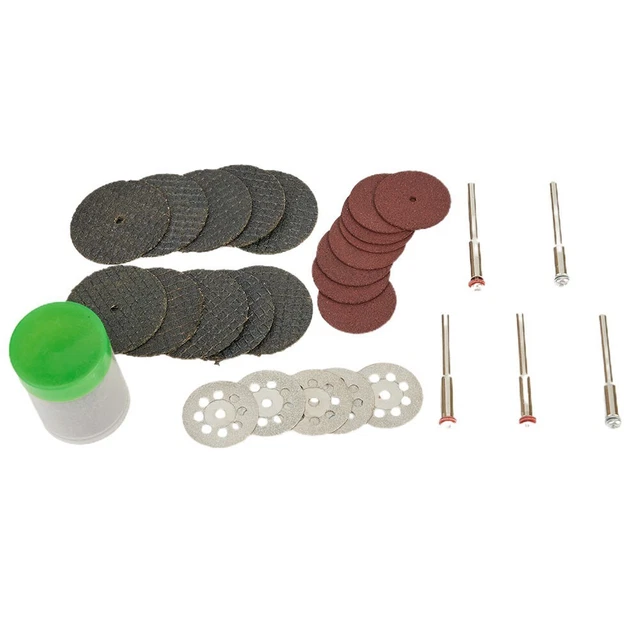 Mini disque de coupe pour accessoires de rotor - Roue de meulage diamant - Lame de scie circulaire rotative - Disque diamant abrasif pour outil Dremel, 50 mm