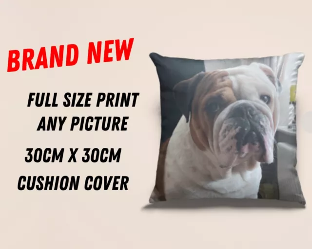 Personalised Photo Pillowcase Cushion Pillow Case Cover Custom Gift - Any photos