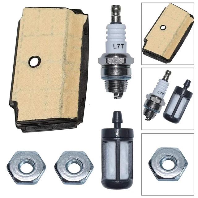 Kit D'Entretien Tronçonneuse Stihl MS162 MS172 - Filtre à Air + Filtre à Carburant + Bougie D'Allumage - Référence 1148 141 1700 - 6