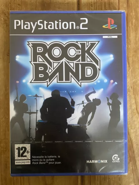 Jeu PS2 Rock Band Pal Fr neuf Sous Blister