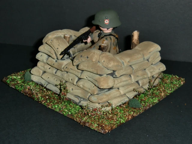 PLAYMOBIL Soldado POLICIA EJERCITO ALEMAN CON BICICLETA WW2 GUERRA MUNDIAL NEW - Foto 9