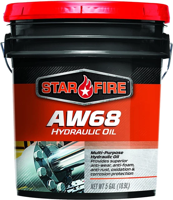 Starfire Premium Lubricants Aw 68 Hydraulic Oil 5 Gallon Pail