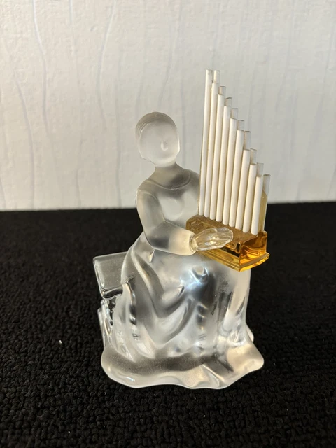 ANCIENNE SCULPTURE EN cristal de Saint Louis 22 cm de h EUR 90,00