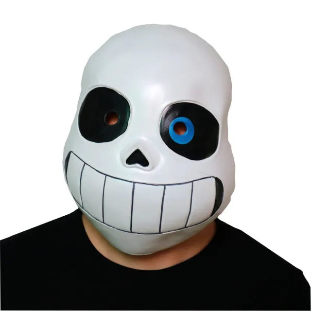 SANS MASK UNDERTALE Game Skeleton Cosplay Costume Papyrus Anime Prop ...