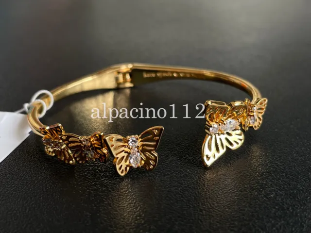 ~Kate Spade New York Social Butterfly Gold Cuff Bracelet~