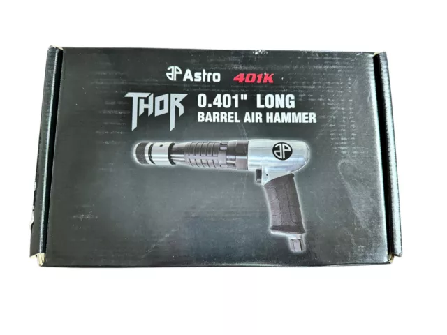 New Astro Pneumatic Tools 401K 0.401 THOR Long Barrel Air Hammer/Riveter