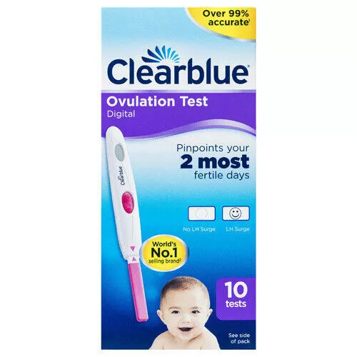 Clearblue Digital Ovulation Test (10 Pack)