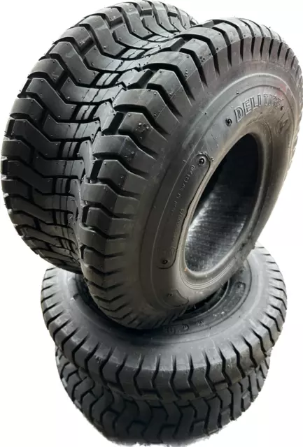 2x 18x9.50-8 4PR Turf Tyres