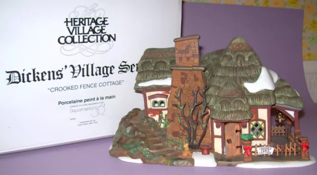 Department 56 - Dickens' Village - Crooked Fence Cottage