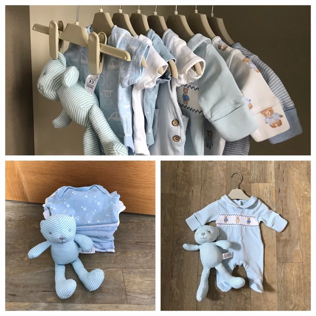 Pacchetto vestiti per bambini piccoli/precoci/prematuri ottime condizioni.