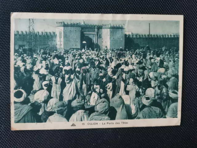 CPA OUDJA - La Porte des Têtes