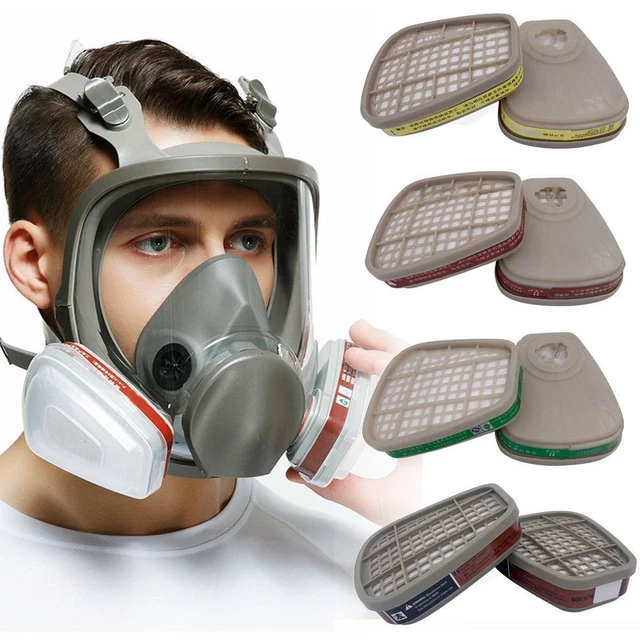 Scatola cartuccia respiratore industria chimica per 6001CN 6200 7502 6800 universale