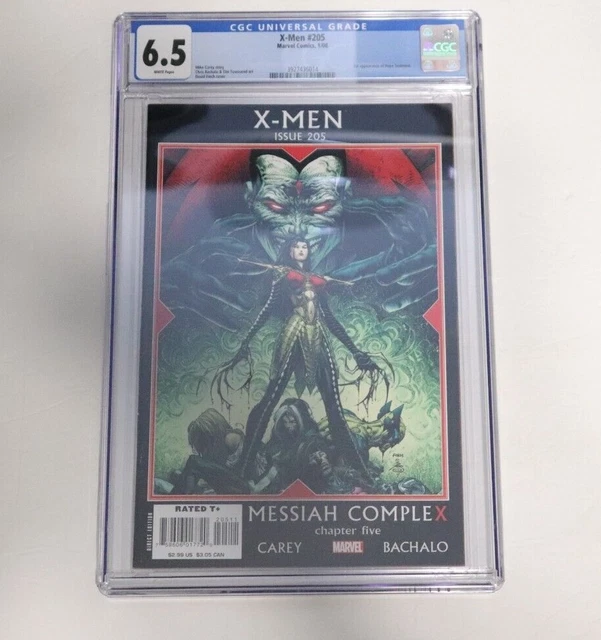 X Men #205 CGC 6.5 1st Appearance of Hope Summers Mike Carey Story 2008