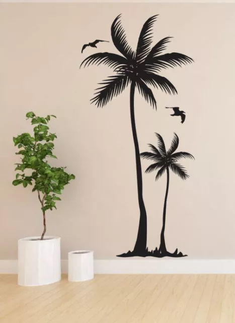 Palm Tree x-Large Wall Decal Vinyl Décor Sticker Tree Nature Tropical Island