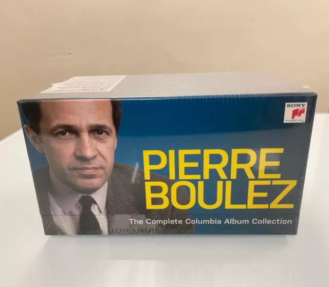 NUEVO SELLADO - CD Pierre Boulez "The Complete Columbia Album Collection" Sony 67
