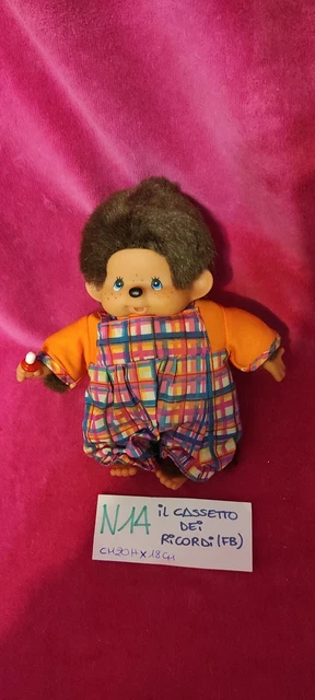 PELUCHES SINGE (N10) Moncicci Vintage, Ans '80, SEKIGUCHI, Japan EUR 24