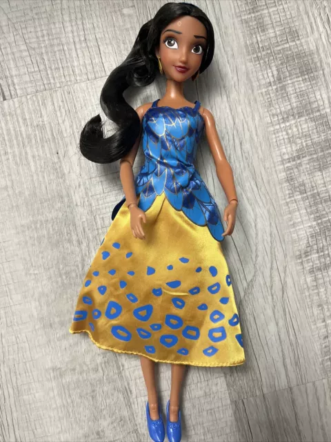 Disney Store Elena of Avalor Singing Doll Articulated Feet And Wrists 12” No Box