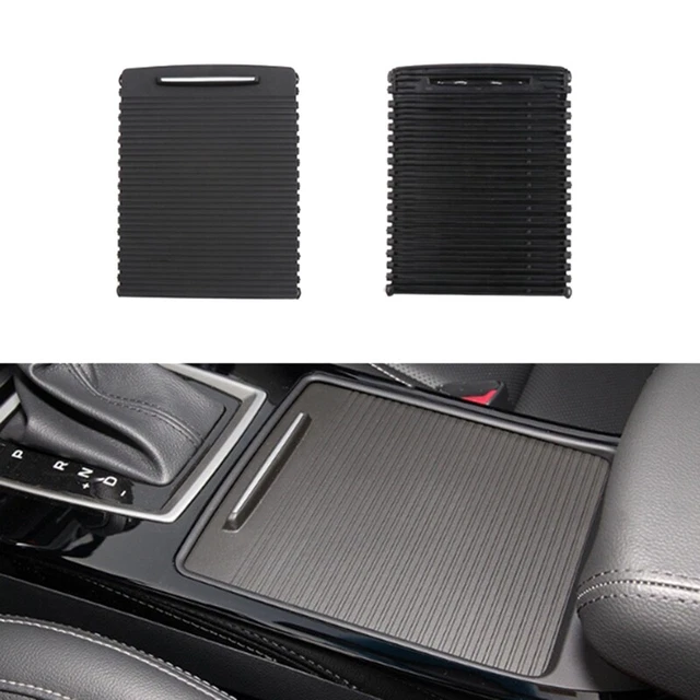 Cache Porte-Gobelets Coulissant Pour Mercedes Classe C W203 (2000-2007) - Noir - Référence 2036800123 - Remplacement Direct