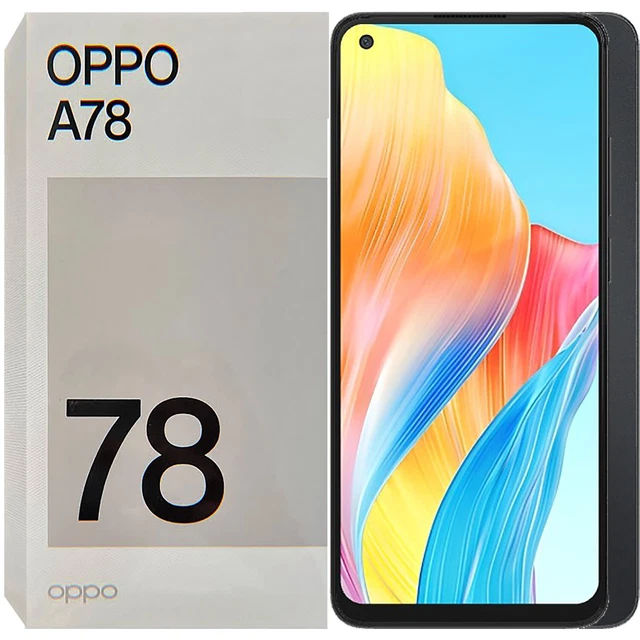 OPPO A78 4G Mist Black 128GB + 8GB Dual-Sim Factory Unlocked SIMFree ...