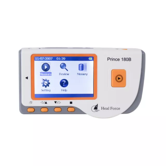 Prince 180B Handheld ECG EKG Portable Monitor Electrocardiogram LCD FDA