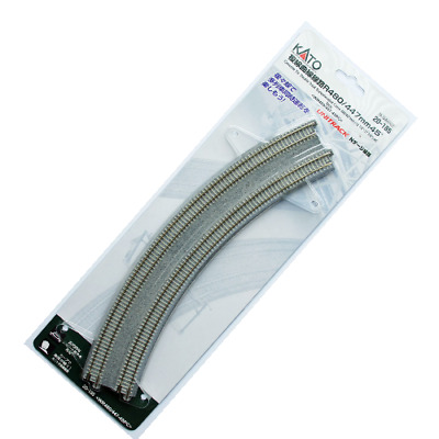 NEW Kato Superelevated Curve Track CT Double Track [2 pcs] UniTrack N Scale
