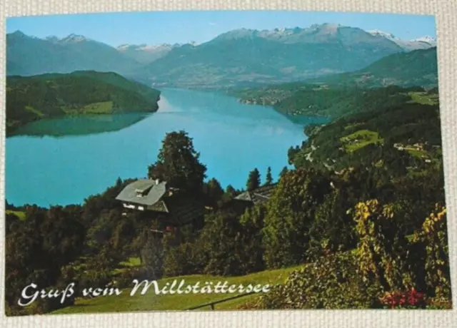 Ansichtskarte Postkarte- Gruß vom Millstättersee Kärnten- nicht gelaufen