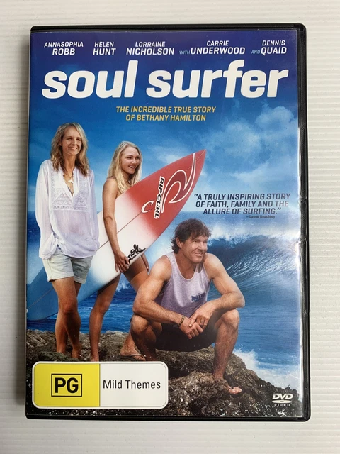 Soul Surfer Helen Hunt Carrie Underwood Dennis Quaid DVD R4